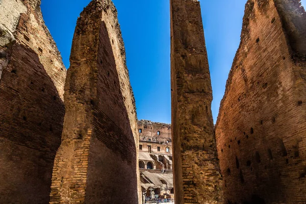 Colosseo Romano, Roma, Italia — Foto Stock