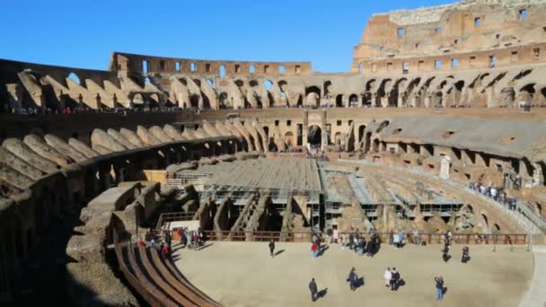 Römisches Kolosseum, Rom, Italien — Stockvideo