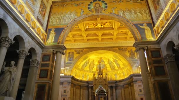 Basílica de São Paulo fora dos Muros — Vídeo de Stock