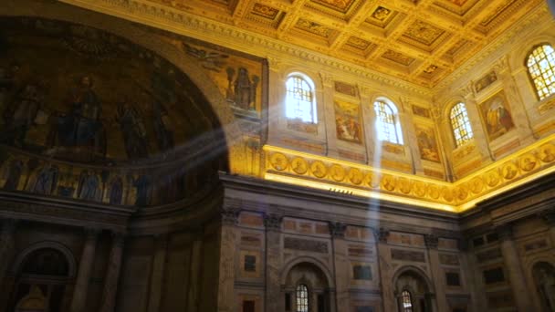 Basílica de São Paulo fora dos Muros — Vídeo de Stock