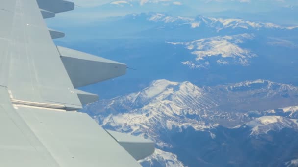 Flying over Apennine mountains, Italy — Stock Video