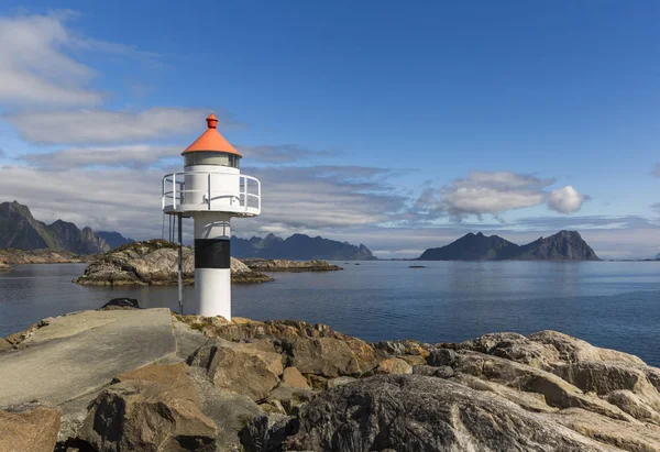 Phare de Kabelvag sur les îles Lofoten — Photo