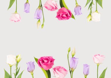 Çiçek arka plan ve bahar vektör çizim Eps10