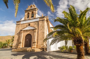 Kilise, Nuestra Senora de la Pena Vega de Rio Palmas, Fuerteventura içinde.