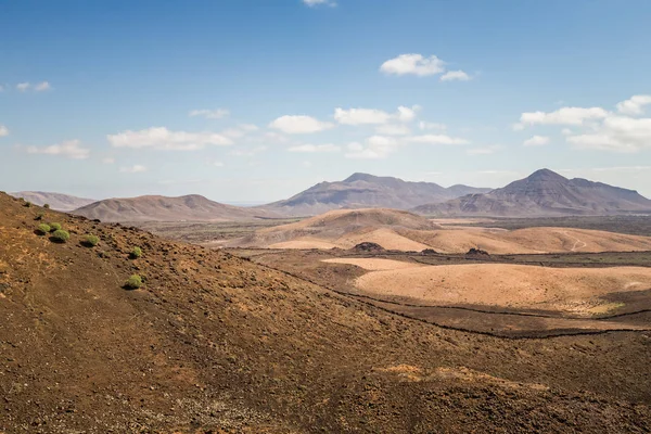 Lave Sèche Coulant Volcan Caldera Gairia Fuerteventura Îles Canaries Espagne — Photo