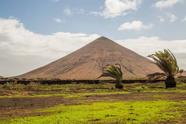 Vulkan Nära Oliva Las Palmas Fuerteventura Kanarieöarna Spanien — Stockfoto
