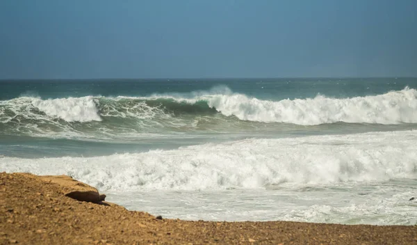 Beach Waves Fuerteventura Canary Islands Spain — Stock Photo, Image