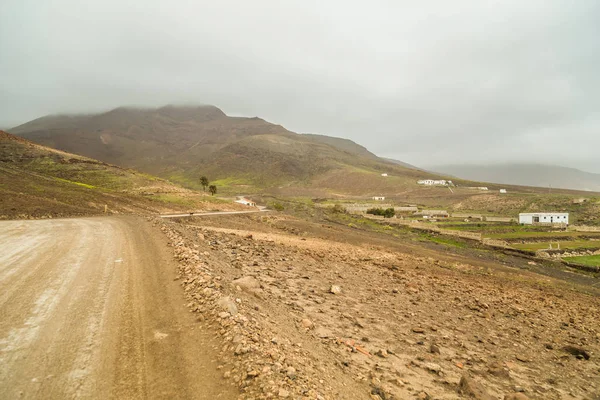 Camino Tierra Vacío Cofete Fuerteventura Islas Canarias España —  Fotos de Stock