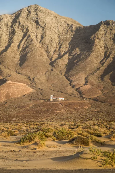 Grote Traditionele Winter Villa Cofete Fuerteventura — Stockfoto