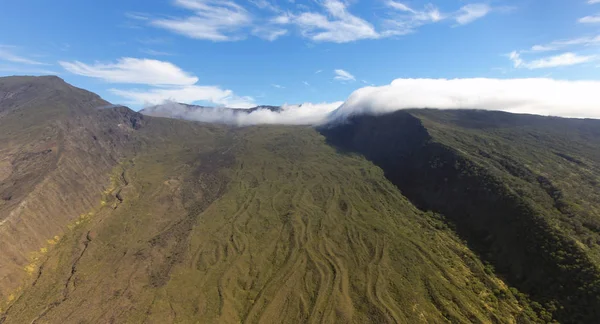 Vue Aérienne Kaupo Gap Parc National Haleakala Maui Hawaï — Photo