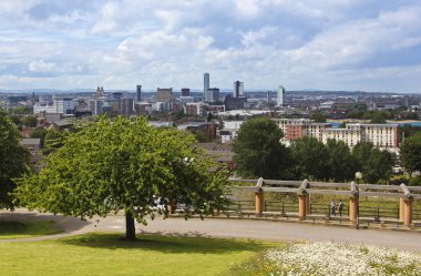 Liverpool, İngiltere, Everton Park, İngiltere, Gb bir Havadan Görünümü