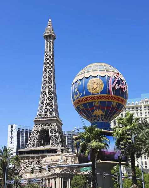 A Paris on the Strip Shot, Las Vegas, NV, EUA — Fotografia de Stock