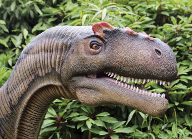 An Allosaurus Dinosaur, Chester Zoo, Cheshire, England, GB, UK