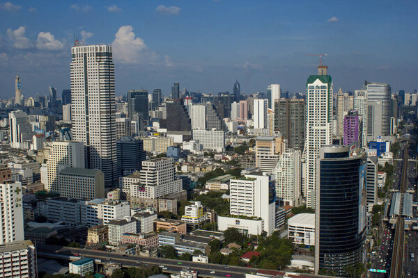 BANGKOK,THAILAND-NOVEMBER,2: Photo of Bangkok cityscape, the capital of Thailand.