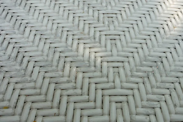 Close up cadeira de plástico de tricô substâncias textura — Fotografia de Stock