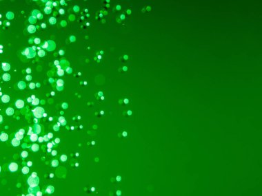 yeşil su damlası bokeh