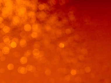 turuncu su bokeh damla