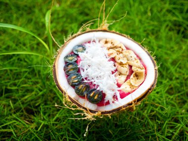 Renkli egzotik vejetaryen meyve beslenme