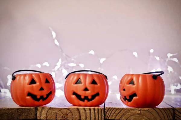 Happy Halloween Pumpa Huvud Jack Bakgrund — Stockfoto