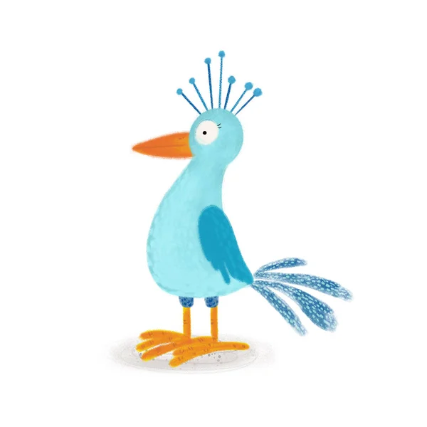 Uccello Selvatico Blu — Foto Stock