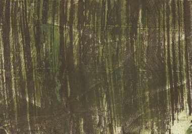 Yeşil şeritli doku. Soyut suluboya resim.