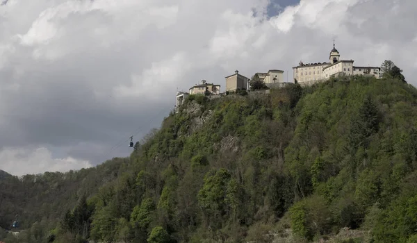 Sacro Monte Starověký Komplex Varrallo Všem Sesia Itálie — Stock fotografie