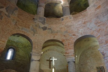 Rotonda di San Lorenzo antik dini binada Mantua, Lombardiya, İtalya