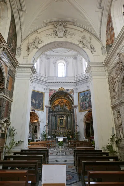 Rome Italy August 2018 Baroque Interior Santa Maria Della Pace — Stock Photo, Image