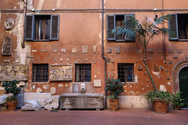 Ostia Antica Jednej Plaż Włoszech Najciekawsze Najlepiej Zachowane Archeologicznych — Zdjęcie stockowe