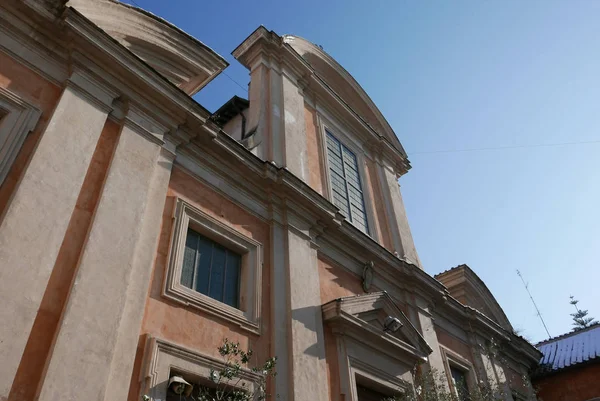 San Francesco Ripa Kyrka Fasad Rom Italien — Stockfoto