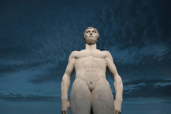 Statua stadio di marmo Roma — Foto Stock