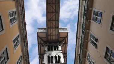 Santa Justa Asansör Asansör Lizbon