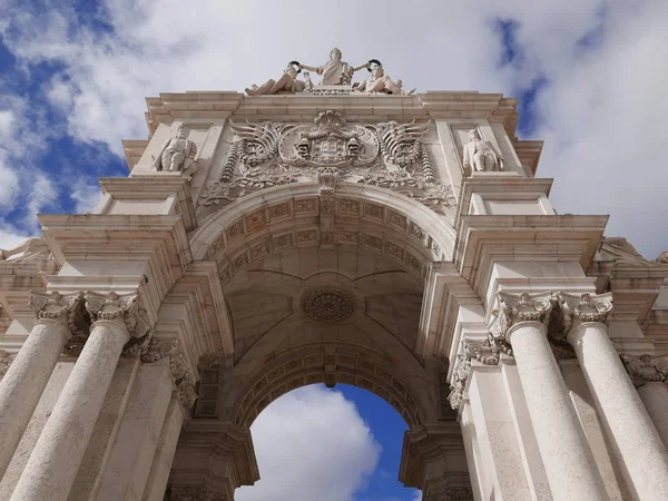 Arco de la Rua Augusta en Lisboa —  Fotos de Stock