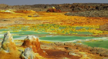 Danakil Çölü Etiyopya