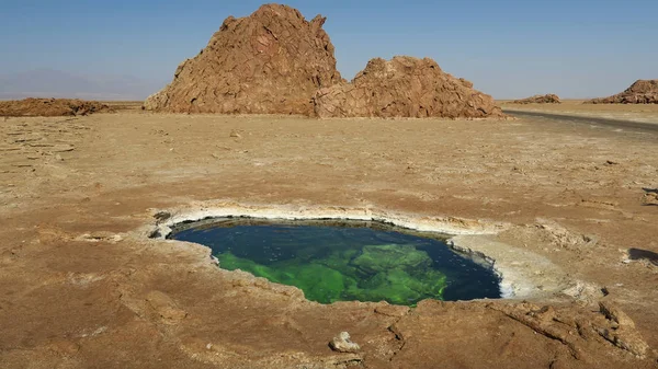 Danakil Desert Ethiopië — Stockfoto