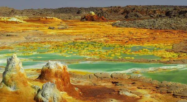 다나킬 사막 에티오피아 — 스톡 사진