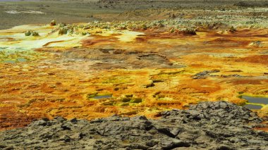 Danakil Çölü Etiyopya