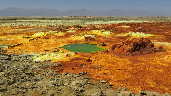 达纳基尔沙漠埃塞俄比亚 — 图库照片