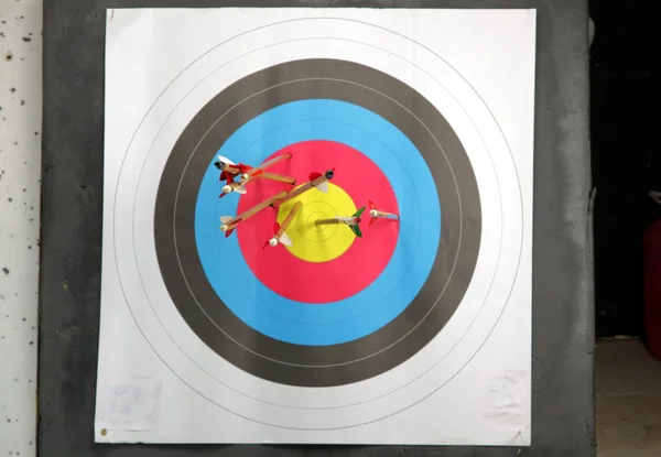 Center target goal — Stock Photo, Image