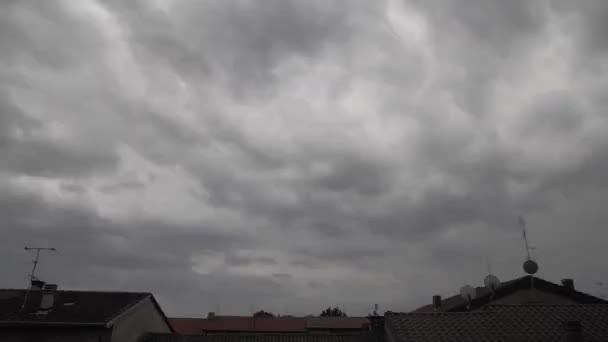 Rollende Wolken Time Lapse — Stockvideo