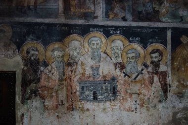 Ohri Gölü'ndeki Aziz Naum kilisesi