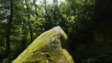 Perja da Scalave buzul hera dengesiz taş Piedmont, İtalya