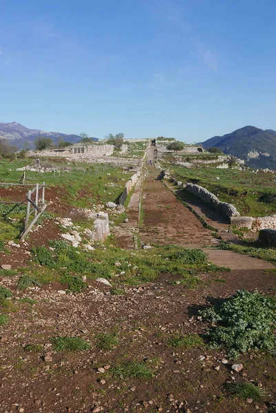 Archeologische Site Van Oude Stad Norba Latina Italië — Stockfoto