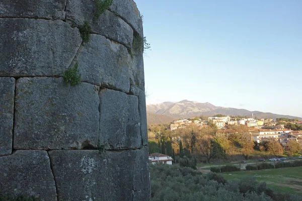 Sito Archeologico Dell Antica Città Norba Latina — Foto Stock