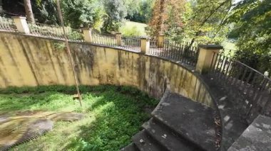 Grande Voliera in the Historical Pratolino Park near Florence, Italy