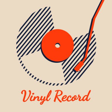 arka plan grafik müzik hat vektör vinil