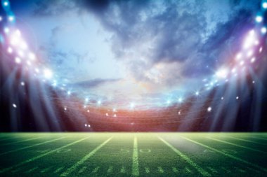 Amerikan Futbol Stadyumu 3D görüntüleme