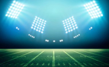 Amerikan Futbol Stadyumu 3D görüntüleme