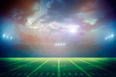 Amerikan Futbol Stadyumu 3D görüntüleme