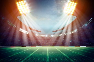 Amerikan Futbol Stadyumu 3D görüntüleme